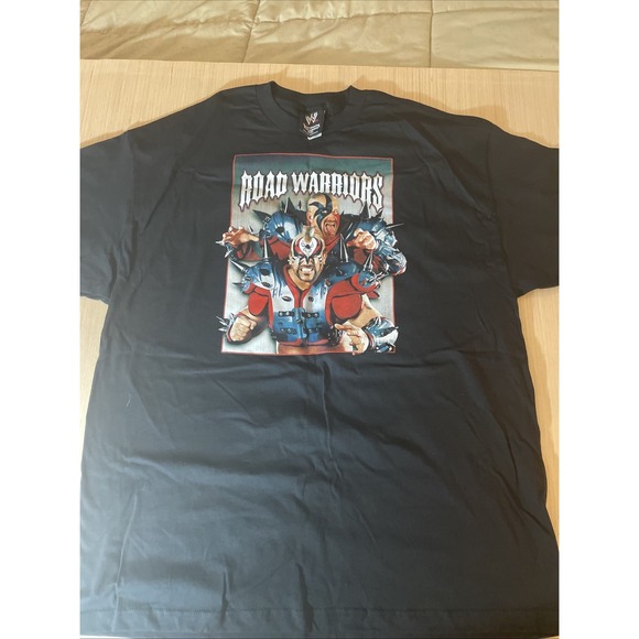 WWE Road Warriors Black T-Shirt‎ 2XL